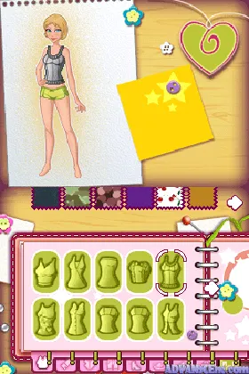 Fashion Designer - High Fashion (Europe) (En,Fr,De,Es,It) screen shot game playing